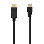 Nanocable Cable Conversor DISPLAYPORT a HDMI, DP/M - HDMI/M, Negro, 0.5 m - imagen 2