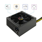 TooQ TQAPOLO-700SP unidad de fuente de alimentación 700 W 20+4 pin ATX ATX Negro - imagen 2