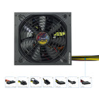 TooQ TQAPOLO-700SP unidad de fuente de alimentación 700 W 20+4 pin ATX ATX Negro - imagen 3
