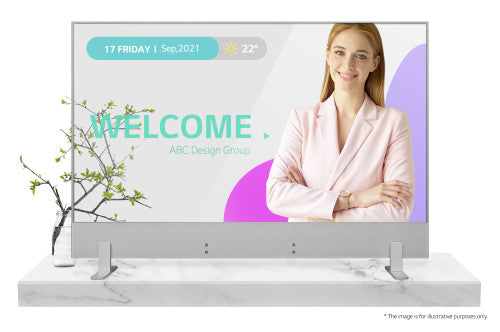 Imagen de MONITOR LG OLED (55EW5G) 55" 400CD/OPEN FRAME TRANSPARENTE/ WEBOS