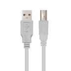Nanocable CABLE USB 2.0 IMPRESORA, TIPO A/M-B/M, BEIGE, 1.8 M - imagen 2