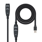 Nanocable Cable USB 3.0 prolongador con amplificador, tipo A/M-A/H, 10m - imagen 1