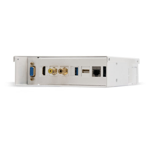 Nanocable Caja de conexiones multimedia de pared VGA+HDMI+JACK3.5+RCA+2xUSB+2xRJ45, Blanco - imagen 2