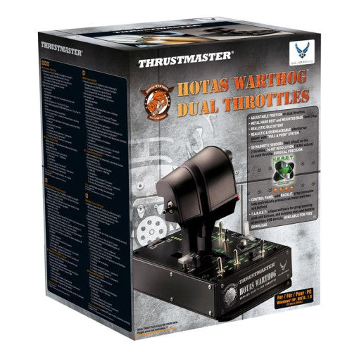 Thrustmaster HOTAS Warthog Dual Throttles Negro USB Simulador de Vuelo PC - imagen 1