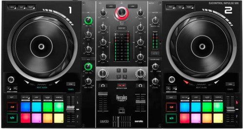 Hercules Inpulse 500 DVS (Sistema de vinilo digital) para scratch digital Negro - imagen 1