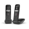 Gigaset AS690 Duo Teléfono DECT/analógico Identificador de llamadas Negro - imagen 1