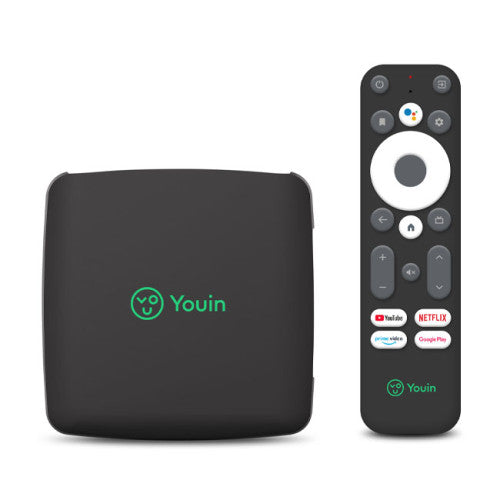 YOUIN RECEPTOR ANDROID TV 4K UHD CON ASISTENTE DE VOZ GOOGLE (EN1040K) - imagen 1