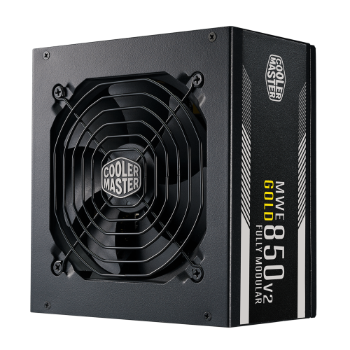 Cooler Master MWE Gold 850 - V2 Full Modular unidad de fuente de alimentación 850 W 24-pin ATX ATX Negro - imagen 1