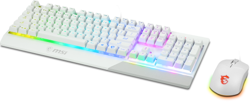 MSI TECLADO + RATON MSI VIGOR GK30 COMBO WHITE ES - imagen 2