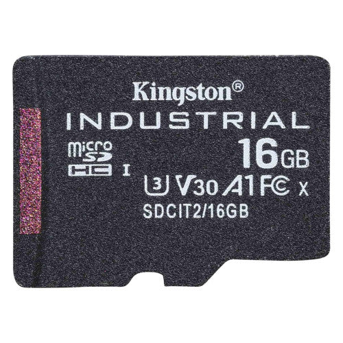 Kingston Technology Industrial 16 GB MicroSDHC UHS-I Clase 10 - imagen 1
