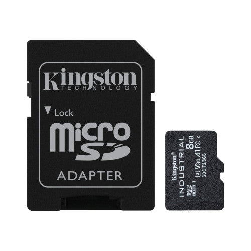 Kingston Technology Industrial 8 GB MicroSDHC UHS-I Clase 10 - imagen 1