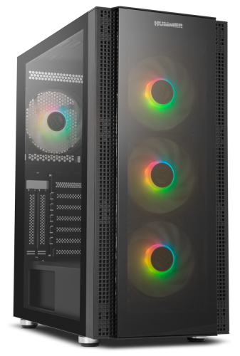 NOX CAJA ATX HUMMER HORUS. SEMITORRE. ARGB. FRONTAL Y LATERAL CRISTAL TEMPLADO - imagen 1