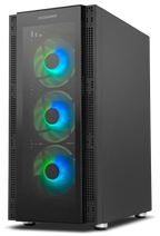 NOX CAJA ATX HUMMER HORUS. SEMITORRE. ARGB. FRONTAL Y LATERAL CRISTAL TEMPLADO - imagen 2