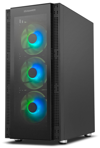 NOX CAJA ATX HUMMER HORUS. SEMITORRE. ARGB. FRONTAL Y LATERAL CRISTAL TEMPLADO - imagen 2