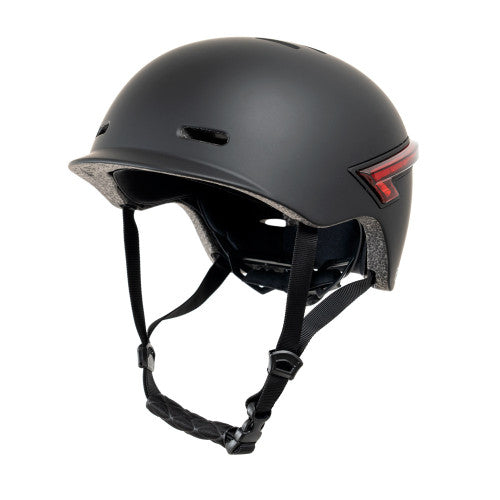 YOUIN CASCO CON LED TRASTERO Y MANDO BLUETOOTH – L NEGRO - imagen 1