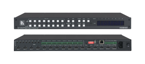KRAMER VS-88H2A MATRIZ DE CONMUTACIÓN 8X8 4K HDR HDCP 2.2 CON ENRUTAMIENTO DE AUDIO ANALÓGICO Y DIGITAL (20-08800230)