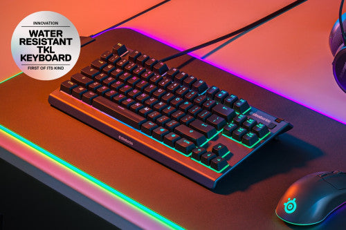 Steelseries APEX 3 TKL teclado USB QWERTY Inglés de EE. UU. Negro - imagen 3