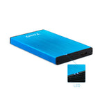 Tooq CAJA EXTERNA TOOQ TQE-2527BL 2,5" 9,5 MM SATA USB 3.0/3.1 GEN1 AZUL - imagen 3