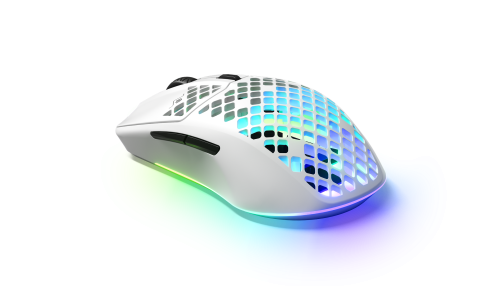 SteelSeries RATON STEELSERIES AEROX 3 WIRELESS BLANCO (62608) LANZAMIENTO EN 2022!!!! - imagen 2