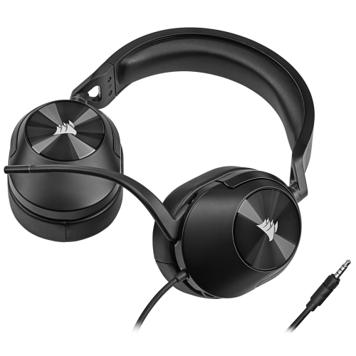 Corsair HS55 STEREO Auriculares Alámbrico De mano Juego Carbono - imagen 3