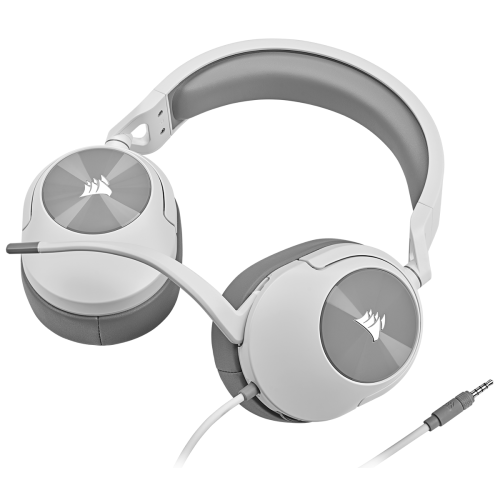 Corsair HS55 STEREO Auriculares Alámbrico De mano Juego Blanco - imagen 3