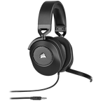 Corsair HS65 SURROUND Auriculares Alámbrico De mano Juego Carbono - imagen 1