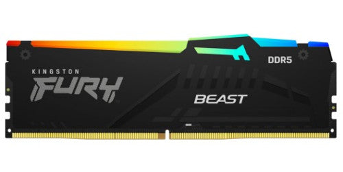 Kingston MEMORIA KINGSTON FURY BEAST RGB DDR5 32GB KIT2 5600MHZ CL40