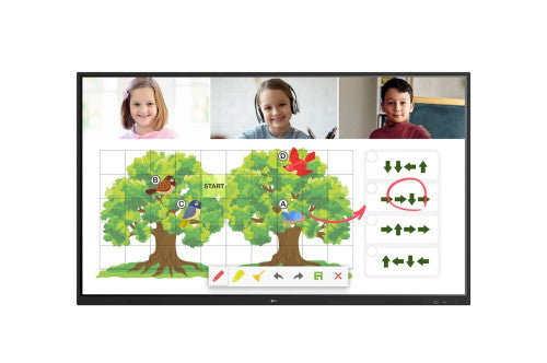 Imagen de LG MONITOR INTERACTIVO (75TR3PJ-BQ) 75" IPS/ 3840X2160 (UHD) 350 CD/ ANDROID 9.0