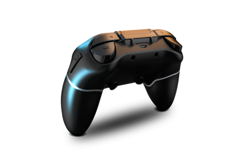 Krom KEXAL Negro, Rojo, Blanco Bluetooth/USB Gamepad Analógico/Digital Android, Nintendo Switch, PC, iOS - imagen 3