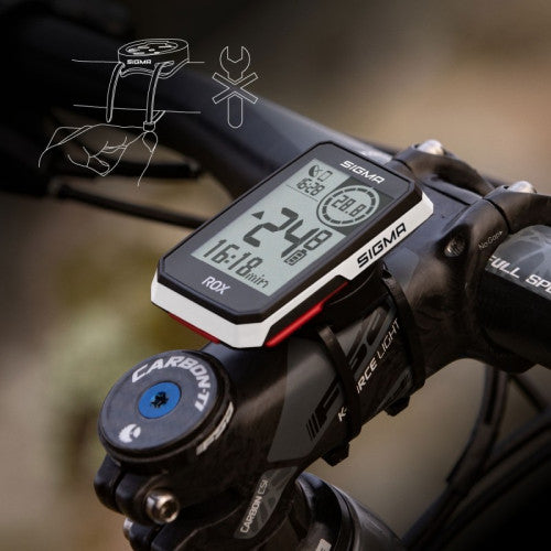 Sigma Sport 01051 ordenador para bicicleta 5,08 cm (2") Ciclocomputador inalámbrico Negro, Blanco - imagen 3