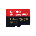 SanDisk Extreme PRO 64 GB MicroSDXC UHS-I Clase 10