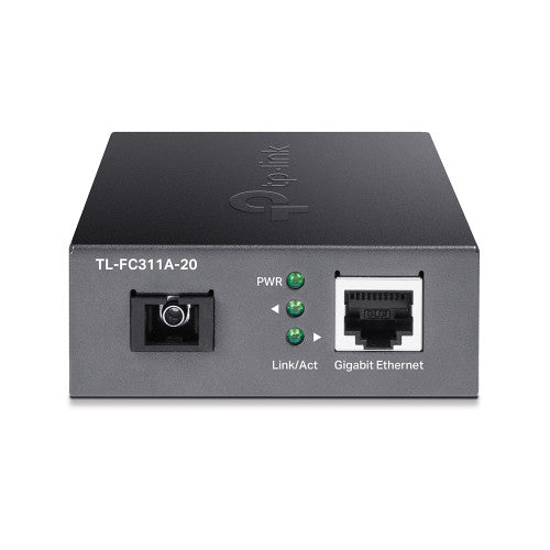 TP-Link Convertidor de Medios FC311A-20 Gigabit WDM 20 km Full-Duplex - imagen 3