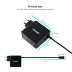 TOOQ CARGADOR PORTÁTIL USB-C PD3.0 65W, NEGRO - imagen 2