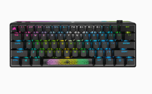 Corsair TECLADO CORSAIR K70 RGB PRO MINI WIRELESS MX RED ESPAÑOL CH-9189010-ES - imagen 1