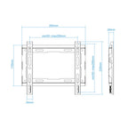 TOOQ SOPORTE DE PARED PARA PANTALLA 23"-43" - imagen 3