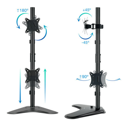 TooQ DB1703TNV-B soporte para monitor 81,3 cm (32") Independiente Negro - imagen 2