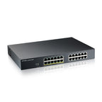Zyxel ZYZEL ZYXEL GS1915-24EP, 24-PORT GBE, 12 PORT POE, 130 WATT 802.3AT, RACKMOUNT Y DESKTOP, SIN VENTILADOR, SMART HYBRID MODE SWITCH, STANDALONE O NEBULAFLEX CLOUD (GS1915-24EP-EU0101F) - imagen 1