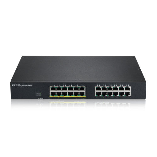 Zyxel ZYZEL ZYXEL GS1915-24EP, 24-PORT GBE, 12 PORT POE, 130 WATT 802.3AT, RACKMOUNT Y DESKTOP, SIN VENTILADOR, SMART HYBRID MODE SWITCH, STANDALONE O NEBULAFLEX CLOUD (GS1915-24EP-EU0101F) - imagen 2