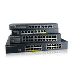 Zyxel ZYZEL ZYXEL GS1915-24EP, 24-PORT GBE, 12 PORT POE, 130 WATT 802.3AT, RACKMOUNT Y DESKTOP, SIN VENTILADOR, SMART HYBRID MODE SWITCH, STANDALONE O NEBULAFLEX CLOUD (GS1915-24EP-EU0101F) - imagen 3