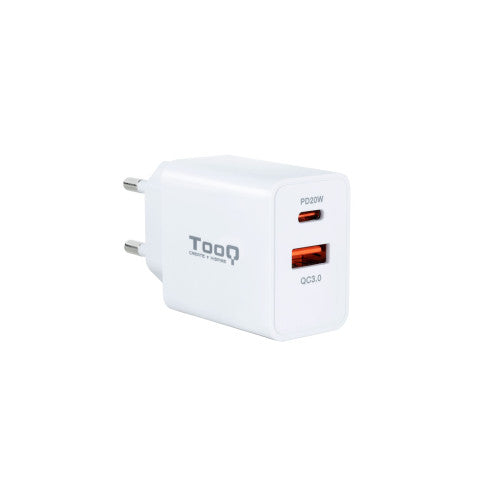 TooQ TQWC-2SC04WT cargador de dispositivo móvil Blanco Interior - imagen 1