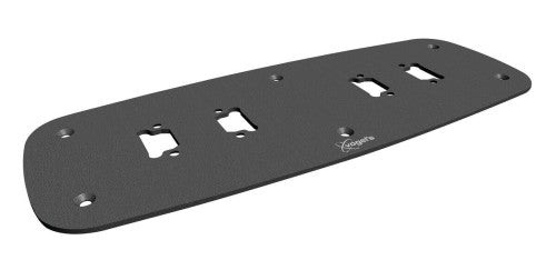 VOGELS PFF 7070 FLOOR MOUNT PLATE DOUBLE BLACK (PFF7070) - imagen 2