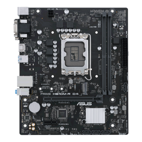 ASUS PRIME H610M-R D4 Intel H610 LGA 1700 micro ATX - imagen 1