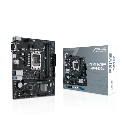 ASUS PRIME H610M-R D4 Intel H610 LGA 1700 micro ATX - imagen 2