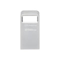 Kingston Technology DataTraveler Micro unidad flash USB 256 GB USB tipo A 3.2 Gen 1 (3.1 Gen 1) Plata - imagen 1