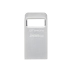 Kingston Technology DataTraveler Micro unidad flash USB 256 GB USB tipo A 3.2 Gen 1 (3.1 Gen 1) Plata - imagen 1
