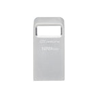 Kingston Technology DataTraveler Micro unidad flash USB 128 GB USB tipo A 3.2 Gen 1 (3.1 Gen 1) Plata - imagen 1