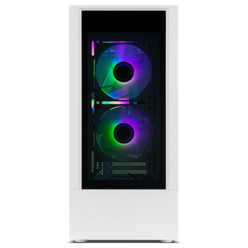 NOX Hummer Nemesis Midi Tower Blanco - imagen 2