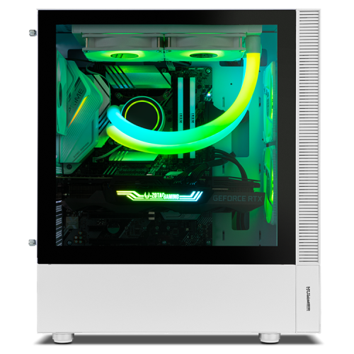 NOX Hummer Nemesis Midi Tower Blanco - imagen 3