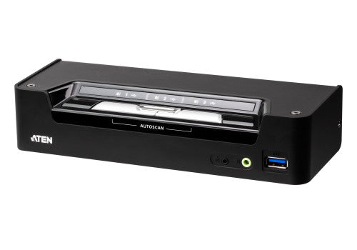 ATEN Switch KVMP™ híbrido USB-C DisplayPort de 3 puertos