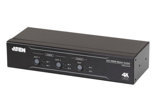 Imagen de ATEN Switch de matriz HDMI 4K real 2 x 2 con desincrustador de audio